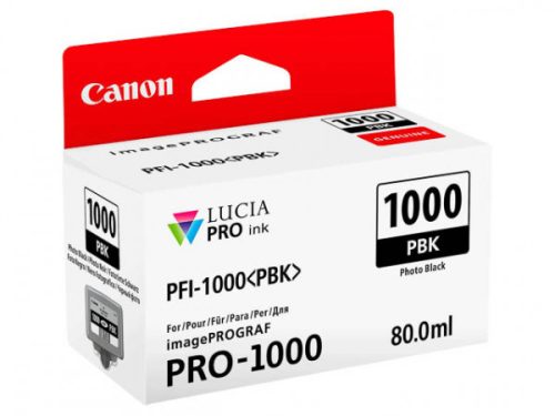 Canon PFI1000 Photo Black Cartridge (Eredeti)