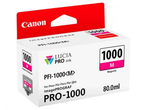 Canon PFI1000 Magenta Cartridge (Eredeti)