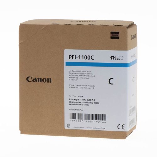 Canon PFI1100 Cyan Cartridge (Eredeti)