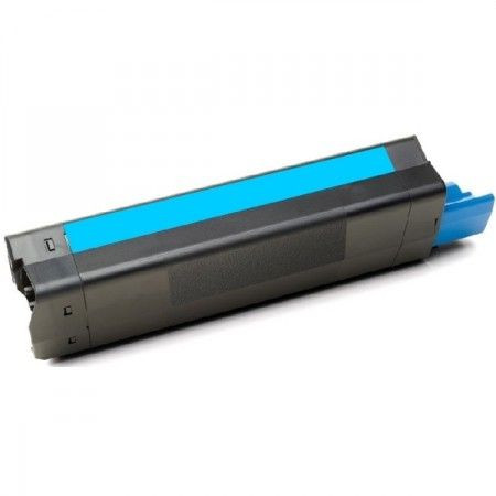 Oki C5100/5200/5300/5400 Cyan utángyártott toner