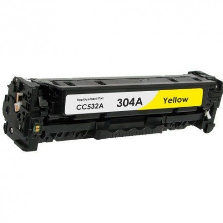 HP CC532A / CE412A / CF382A utángyártott toner