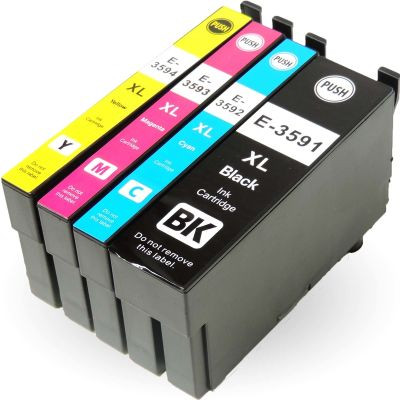 Epson T3591 XL Black utángyártott tintapatron