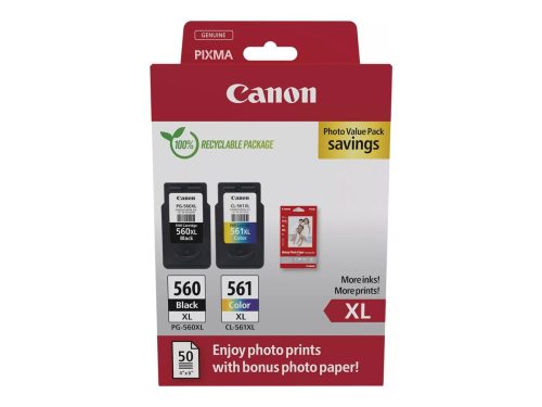 Canon PG-560XL + CL-561XL Tintapatron Multipack 1x14,3 ml + 1x12,2 ml