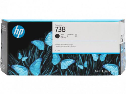 HP 498N8A Patron Black 300ml No.738