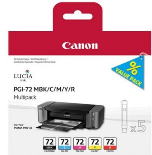 Canon PGI72 MBK/C/M/Y/R Multi pack(eredeti)