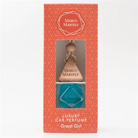 Autóparfüm, női illat, 7 ml, MARCO MARTELY "Great Girl"