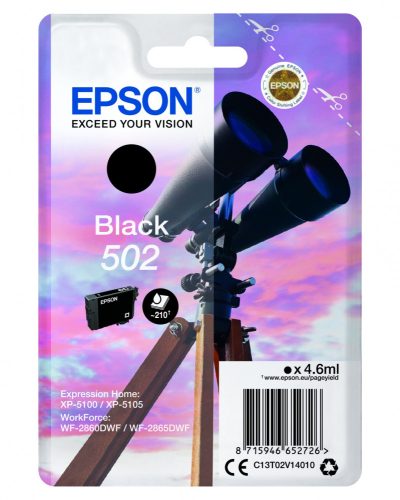 Epson T02V1 Patron Black (Eredeti)