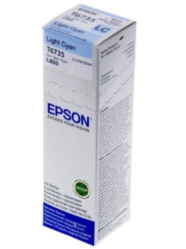 Epson T6735 Tinta Light Cyan 70ml No.673