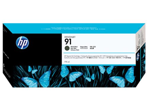 HP C9464A Patron Matt Black No.91* (eredeti)