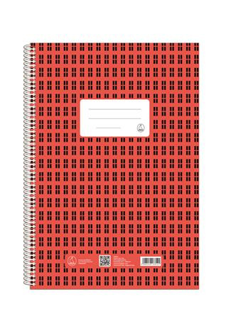 Spirálfüzet, A4, franciakockás, 70 lap, FŰZFŐI "Novum"