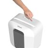 Iratmegsemmisítő, konfetti, 6 lap, FELLOWES "Powershred® LX25" fehér