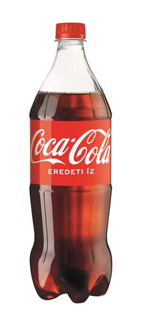 Üdítőital, szénsavas, 1 l, COCA COLA