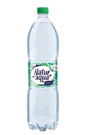 Ásványvíz, enyhe, NATUR AQUA, 1,5 l