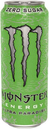 Energiaital, cukormentes, 500 ml, MONSTER "Ultra Paradise"