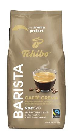 Kávé, pörkölt, szemes, 1000 g, TCHIBO "Barista Caffé Crema"