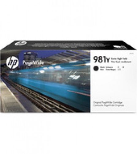 HP 981Y extranagy kapacitású fekete eredeti PageWide patron L0R16A (Eredeti)