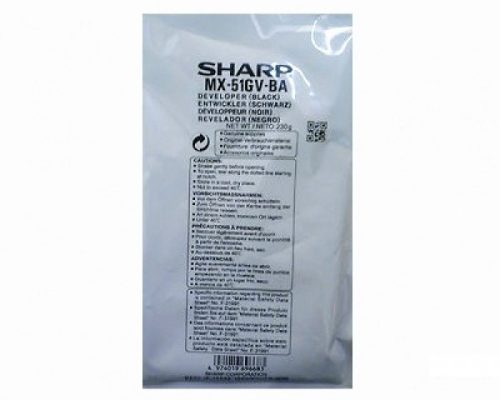 Sharp MX51GVBA black developer (Eredeti)