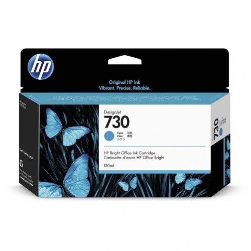 HP P2V62A Patron Cyan 130ml No.730 (Eredeti)