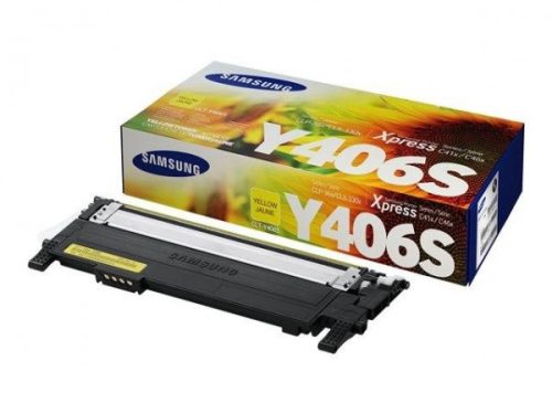 Samsung CLP 365 Yellow Toner (Eredeti) CLT-Y406S/ELS (SU462A)