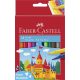 Filctoll készlet, FABER-CASTELL, 24 különböző szín "Castle"