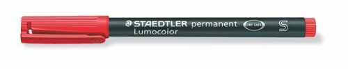 Alkoholos marker, OHP, 0,4 mm, STAEDTLER "Lumocolor 313", piros